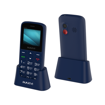 Мобильный телефон MAXVI B110 синий