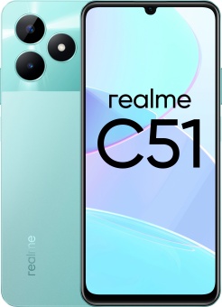 Смартфон realme C51 4/128GB зеленый